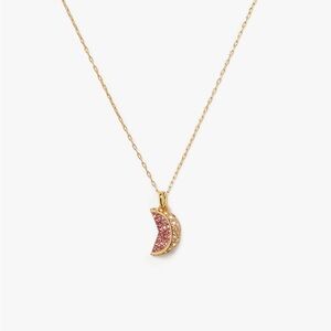 Kate Spade Fruit Salad Pavé Grapefruit Mini Pendant NWT